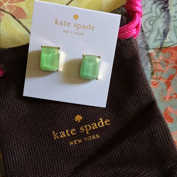 ♠️KATE SPADE BEACH GEM STUD EARRINGS♠️ - Picture 3 of 5